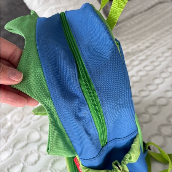 Carter's Green and Blue Dinosaur Kids Backpack - Picture 4 of 7